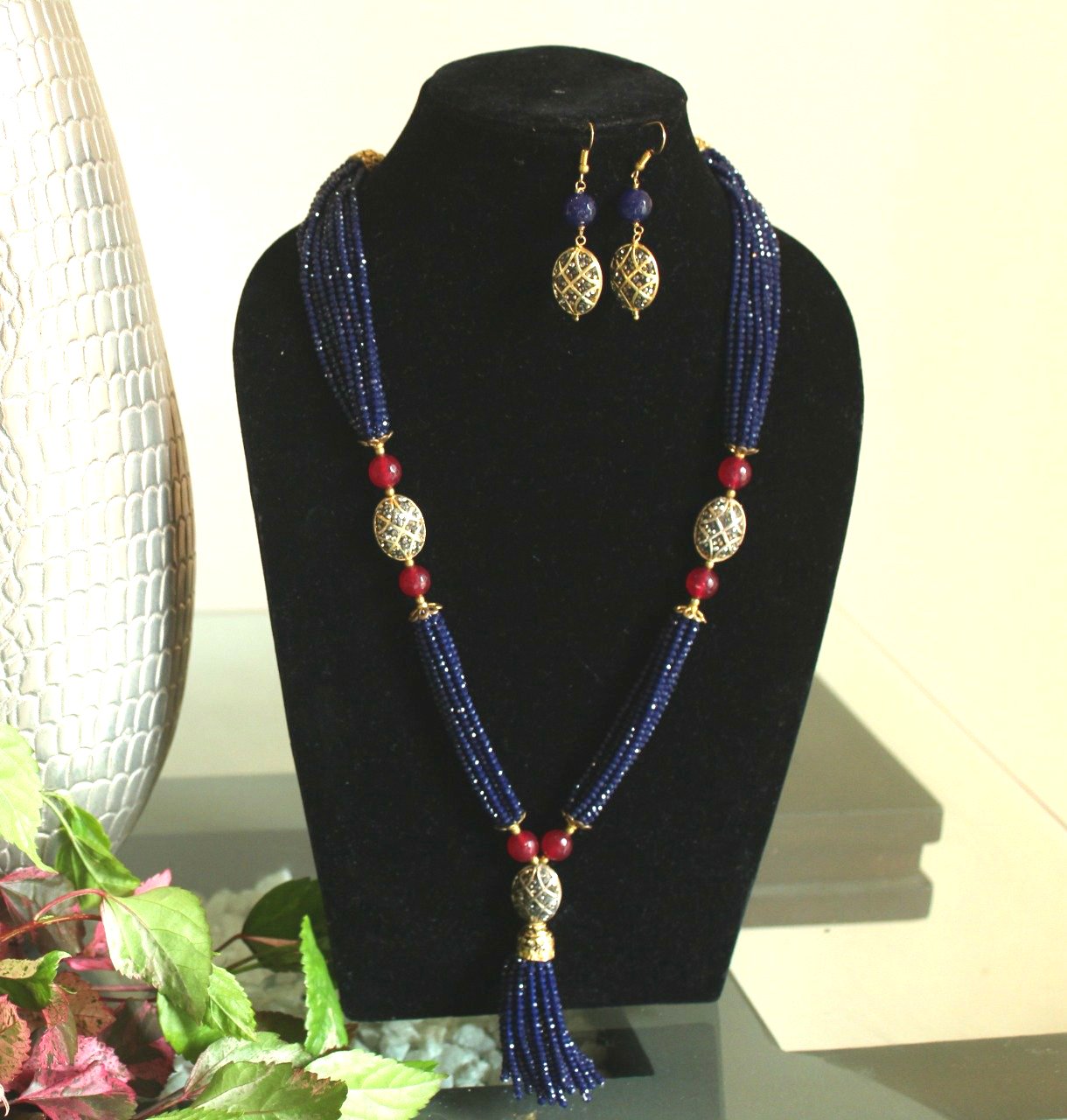 Latest beads necklace on sale designs