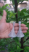 Load image into Gallery viewer, Shilpa Cubic Dangler Earrings