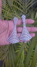 Load image into Gallery viewer, Shilpa Cubic Dangler Earrings