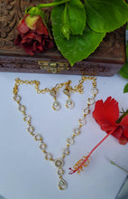 Load image into Gallery viewer, Designer Diamond Necklace Set