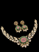 Load image into Gallery viewer, Malaika Kundan Polki Diamond Necklace set