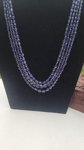 Precious Blue Sapphire Maniya Gemstone Necklace