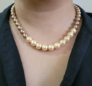 Gemzlane  pearl fashion necklace