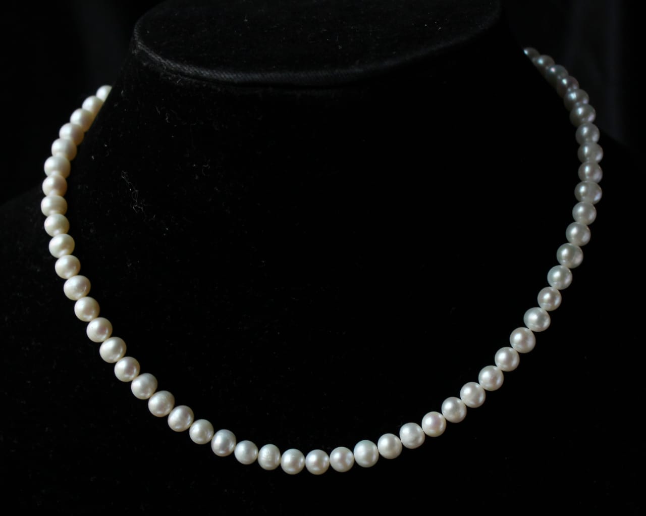 Simple Pearl Necklace - Freshwater Pearl Jewelry – ALOA