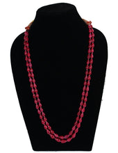 Load image into Gallery viewer, Precious Ruby drops   Layered  Necklace - Gemzlane