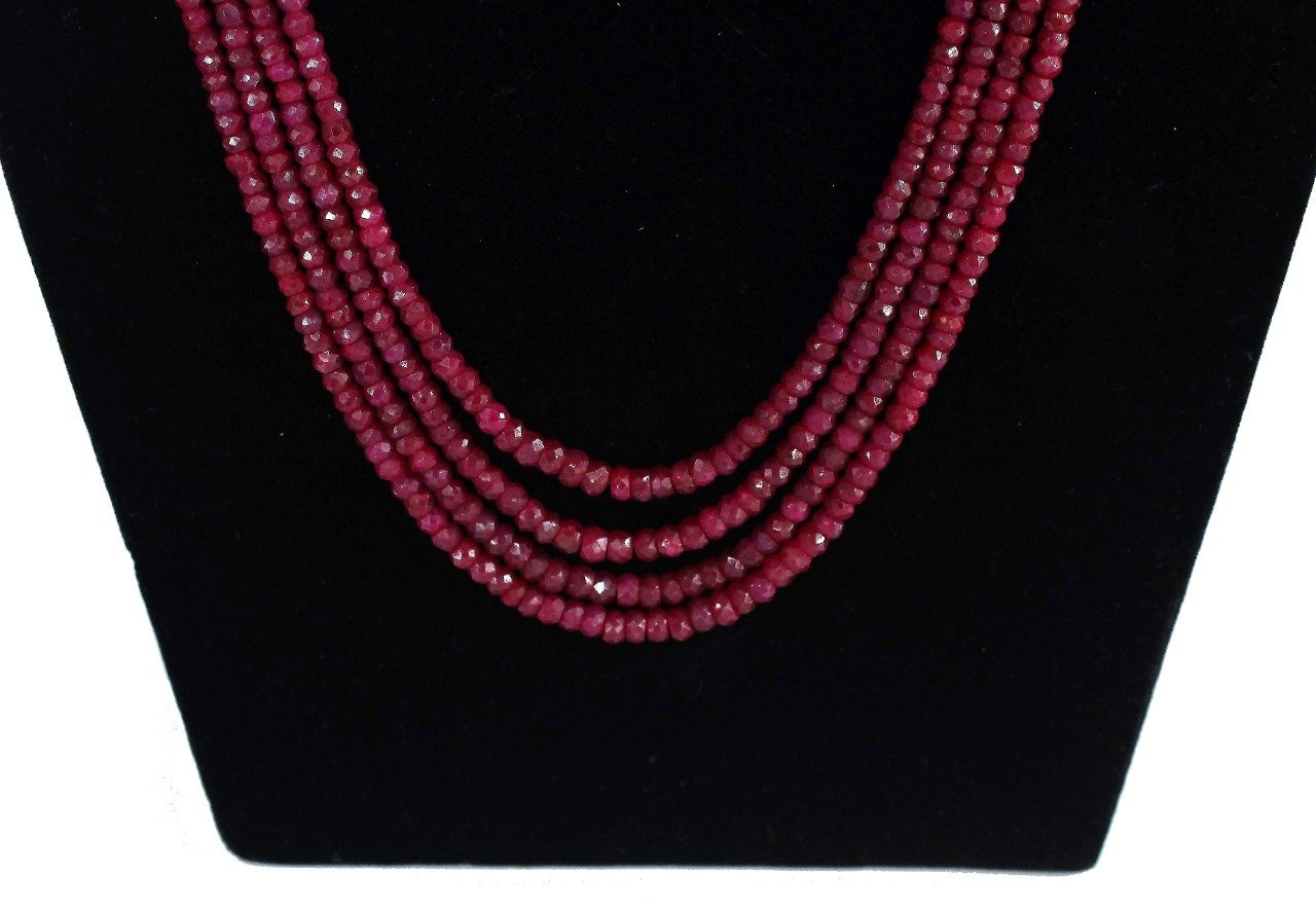 14K Gold 3 Prong Ruby Tennis Chain 66795: buy online in NYC. Best price at  TRAXNYC.