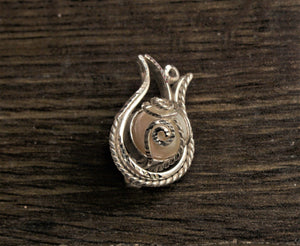 92.5 Sterling Silver Pearl Pendant - Gemzlane